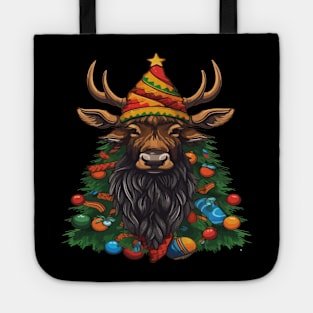 Wildebeest Christmas Tote