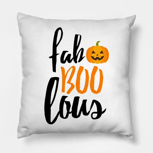 Fabulous Halloween Design Pillow by RJCatch