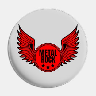 MetalRock cwing Pin