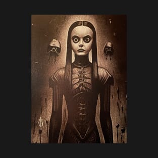 Wednesday Addams Spelunking Party T-Shirt