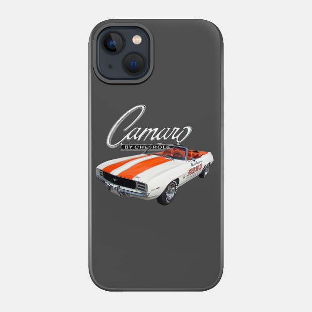 1969 Chevy Camaro Pace CAr - Camaro - Phone Case