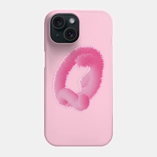 Q Pink Animal Initials Phone Case