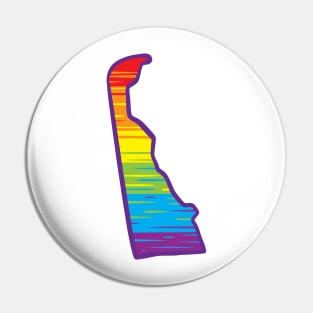 Delaware Pride Pin