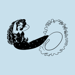 Mermaid Pin Up T-Shirt