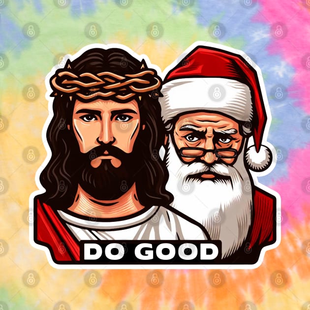 Disover Do Good Jesus Meme Christmas Tie dye T-Shirt