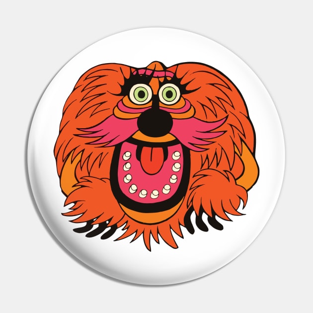 Goriddle Gorilla The Great Space Coaster Pin by GeekyImpresario