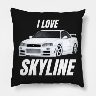 I love Skyline Pillow