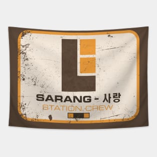 Sarang Station - distressed Tapestry