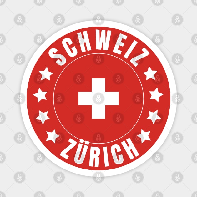 Zürich Magnet by footballomatic