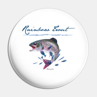 Rainbow Trout Pin