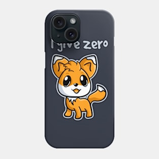 Zero Fox Phone Case