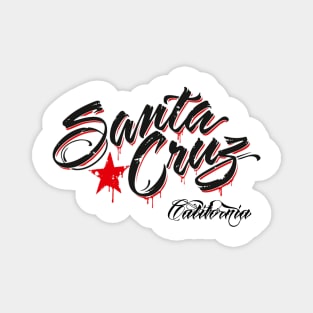 Santa Cruz Tattoo Magnet