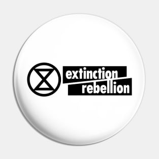 Extinction Rebellion - Logo Pin