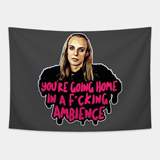 You're Going Home In A F*cking Ambience - Brian Eno Humor Design Tapestry