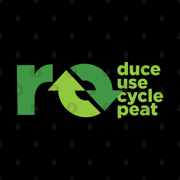 reduce, reuse, recycle, repeat by Brash Ideas