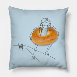 Bagel - life buoy Pillow