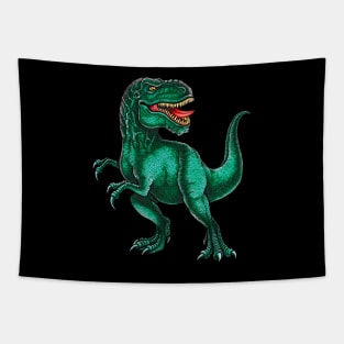 T. rex dino dinosaur tyrannosaurus rex i Tapestry