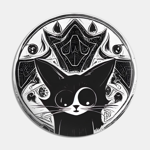 Feline Fantasia: Embark on a Journey into the Enchanting Realm of Cats and Inspiring Artistry Pin by ShyPixels Arts