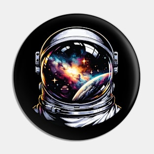 Galactic Explorer: Astronaut's Journey Pin