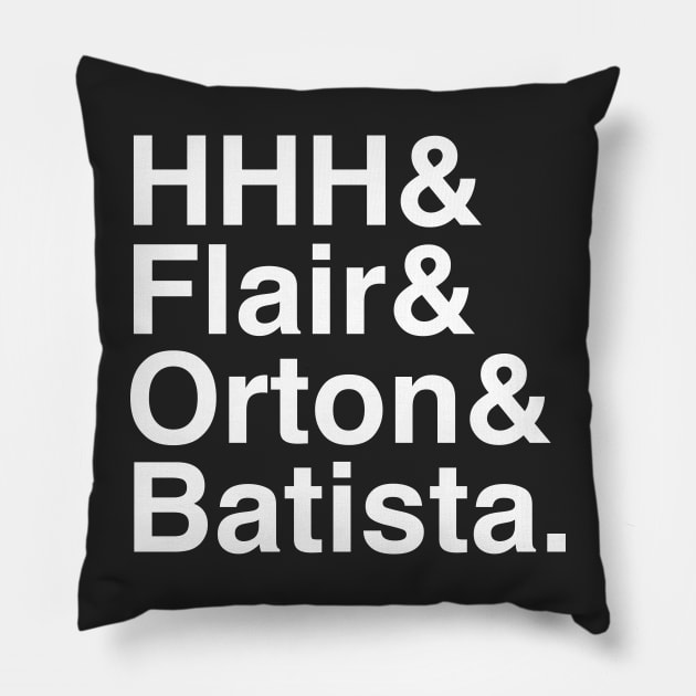 Evolution Helvetica Pillow by Carl Cordes