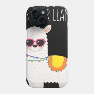 Save The Drama For Your Llama - Funny Llama Phone Case