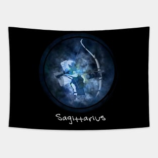 Best women are born as sagittarius - Zodiac Sign Tapestry