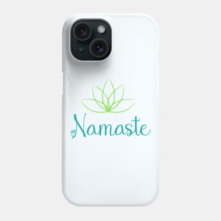 Namaste Yoga Lotus Mom Gift Phone Case