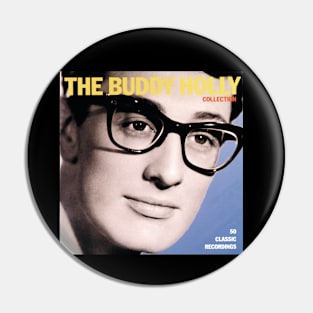 Buddy Holly The Buddy Holly Collection Album Cover Pin