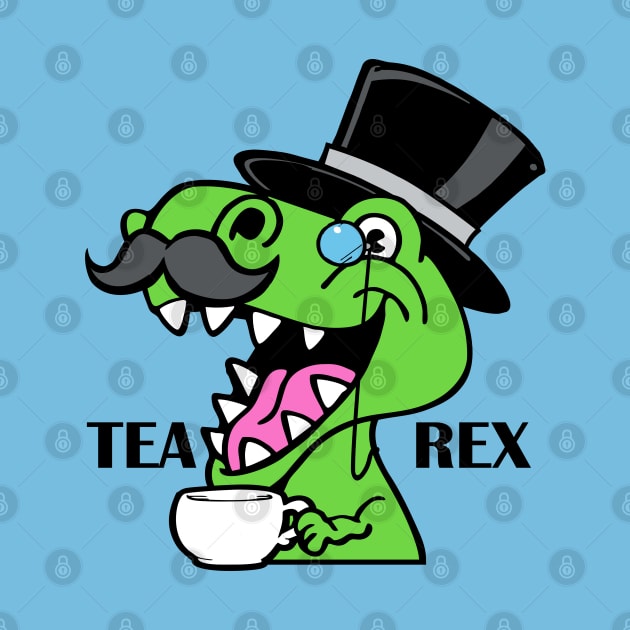 Tea Rex by DavesTees