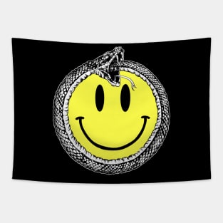 smile snake Tapestry