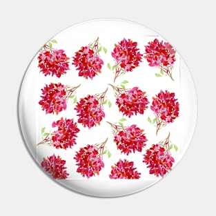 Bougainvillea  Pattern Pin