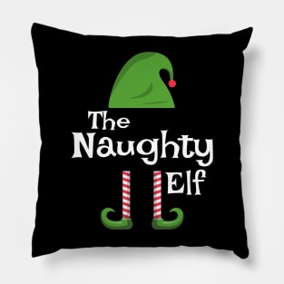 The Naughty Elf Pillow