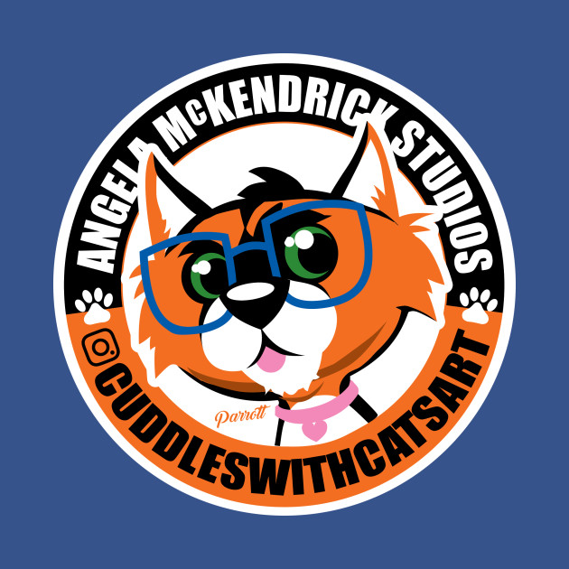 Disover CuddlewithCats Logo Parrott - Cuddleswithcats - T-Shirt