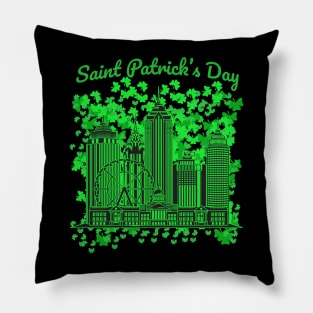 Saint Patrick's Day Atlanta Pillow