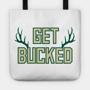 Get Bucked - White Tote