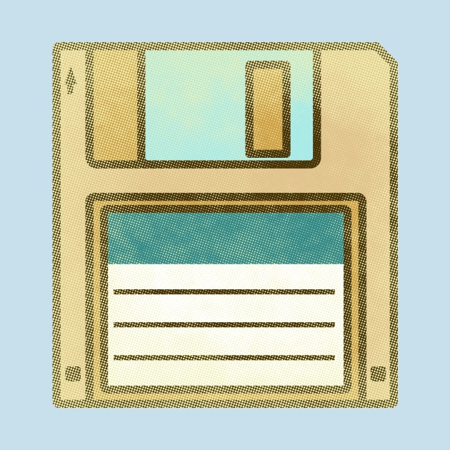 Floppy disc retro by OsFrontis