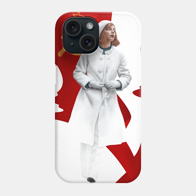 The Queen's Gambit Phone Case by flipation