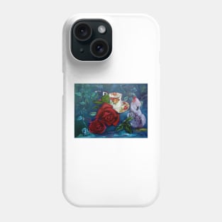 Cockatoo at the Tea Party Phone Case