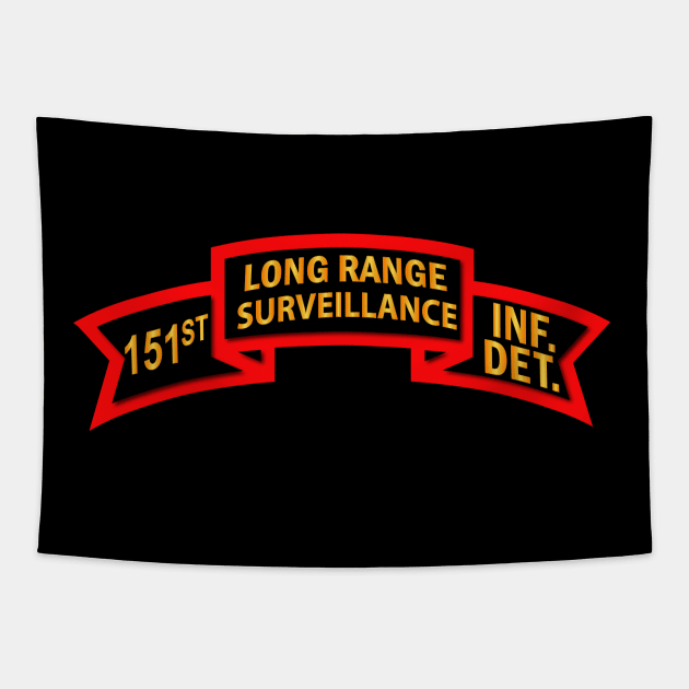 151st Inf - LRSU Scroll - Surveillance Tapestry by twix123844