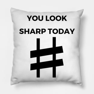 I Need To Rest - Sharp Note Funny Music Puns Text On Top Pillow