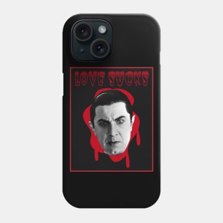 Love Sucks - Dracula Phone Case