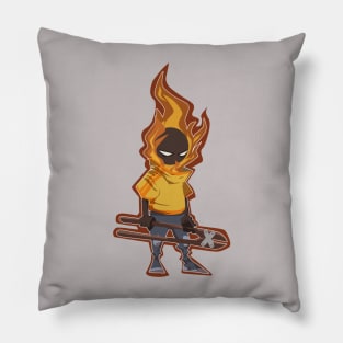 Fire Head Pillow