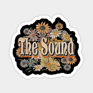 Retro The Sound Name Flowers Limited Edition Classic Styles Magnet