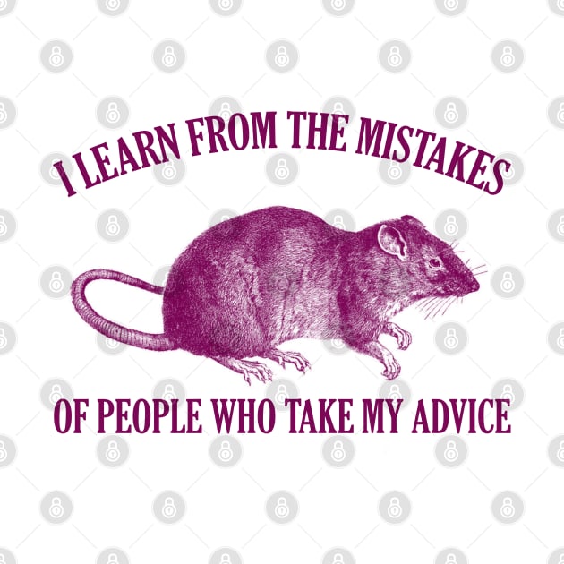 Learn from the Mistakes Rat by giovanniiiii