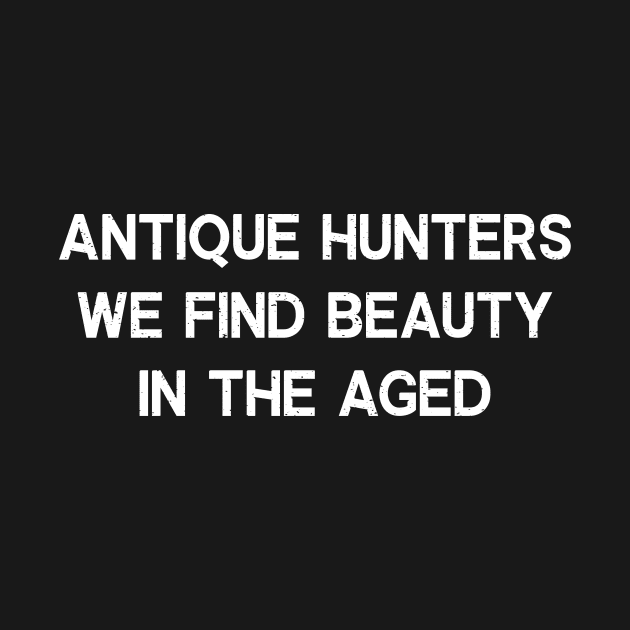 Antique Hunters We Find Beauty in the Aged by trendynoize