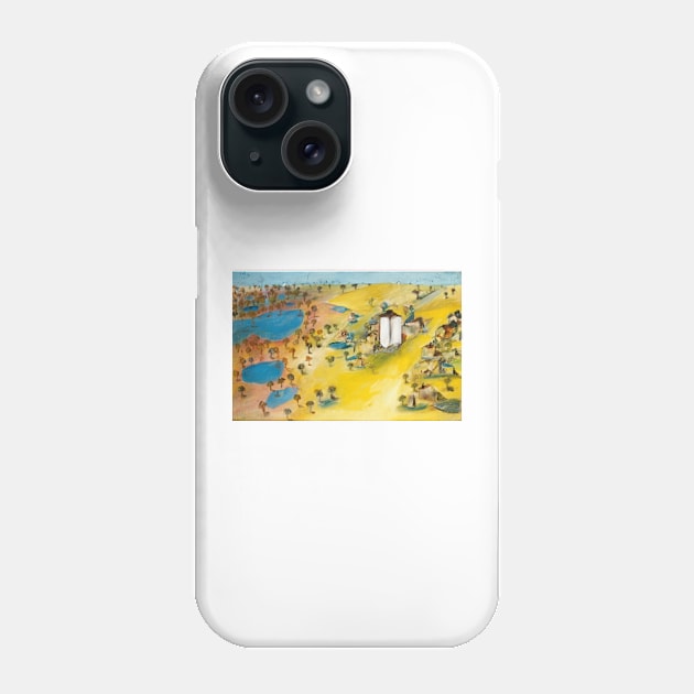 Sidney Nolan Phone Case by Kollagio