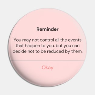 Reminder Pin