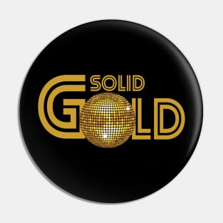 Solid Gold Pin