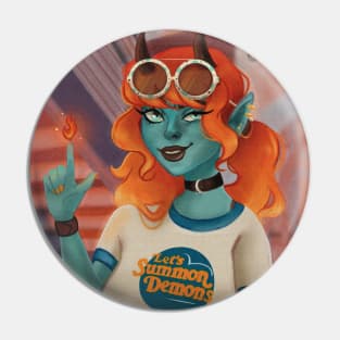 Demon Girl - Bad Girls Only Pin