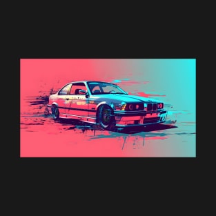 Gradient BMW E36 T-Shirt